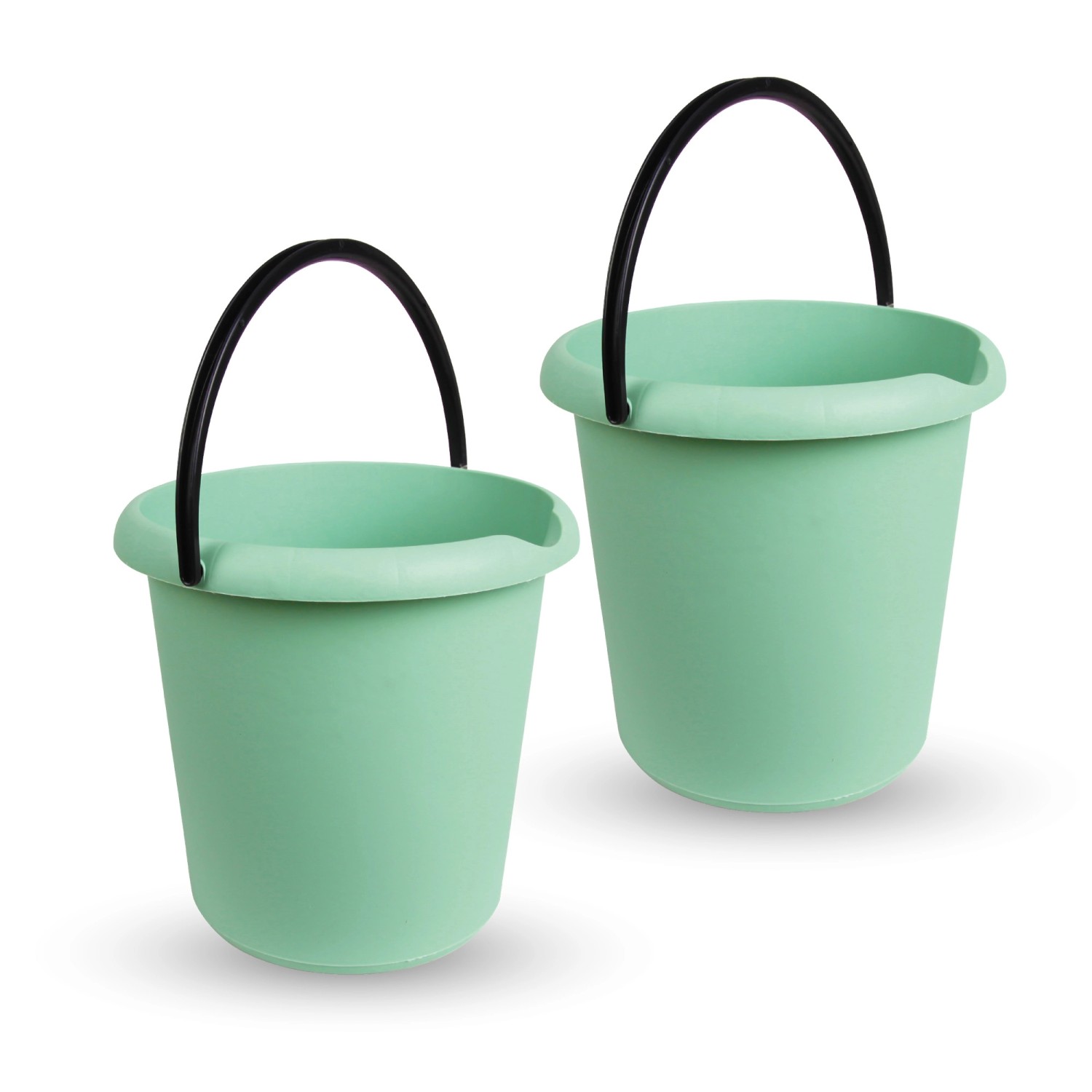 ProHome Eimer 5 Liter Kunststoffbügel Grün 2er Pack ProHome Eimer 5 Liter Kunststoffbügel Grün 2er Pack von ProHome