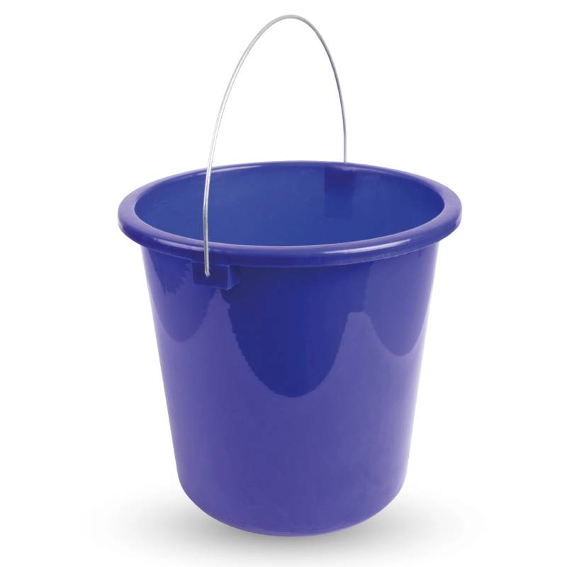ProHome Eimer Inkl. Metallbügel Dunkelblau 10 Liter 1er Pack von ProHome