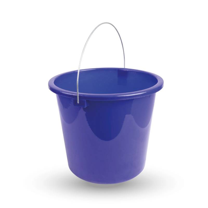 ProHome Eimer Inkl. Metallbügel Dunkelblau 5 Liter 1er Pack von ProHome