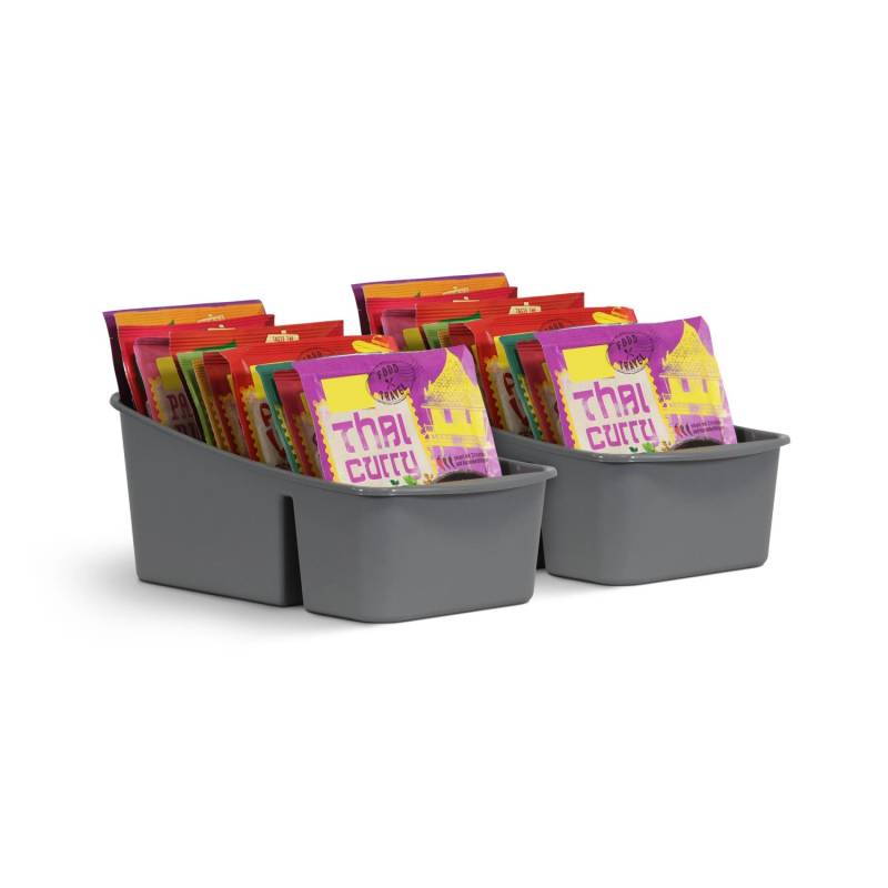 ProHome Küchenorganizer Gewürze & Tüten Anthrazit 2er Pack von ProHome