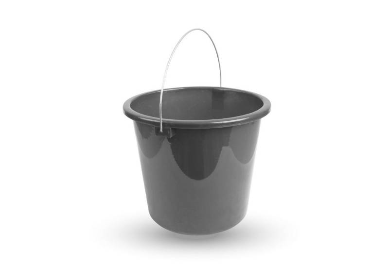 ProHome Putzeimer Kunststoffeimer Metallbügel, (1-tlg., 5 Liter), Eimer stapelbarer Haushaltseimer BPA-frei, Made in EU - Kunstsotff von ProHome