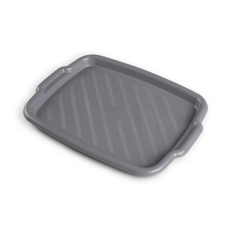 ProHome Serviertablett Anthrazit 45 x 33 x 3 cm von ProHome