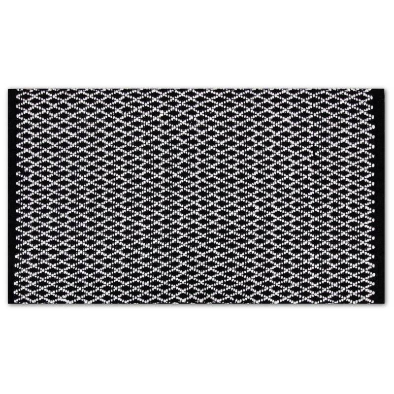 ProHome Teppiche Black & White 50 x 80 cm Hash von ProHome