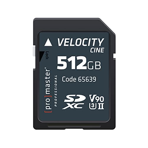 ProMaster SDXC 512 GB Velocity CINE ProMaster SDXC 512 GB Velocity CINE von ProMaster