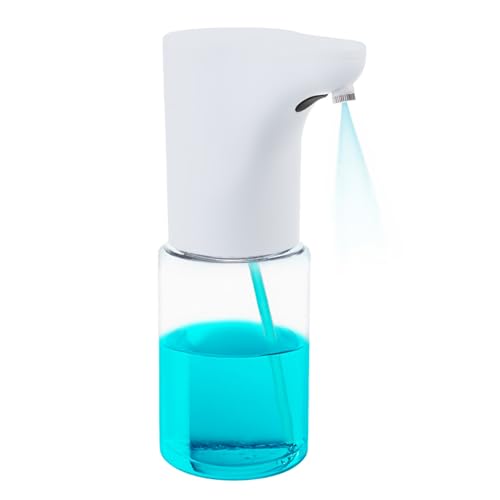 ProMedix Automatischer Seifenspender 300ml mit Infrarot-Sensor | Automatikspender für Flüssigseifen, Desinfektionsmittel, Duschgels und Shampoos | Elektronischer Seifenspender (Weiß) von ProMedix