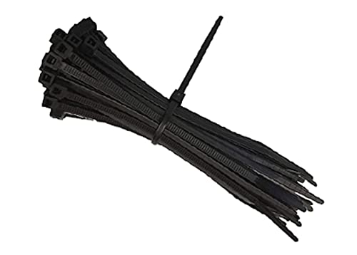 Kabelbinder, Nylon, 2,5 x 200 mm, schwarz, 100 Stück von ProPart