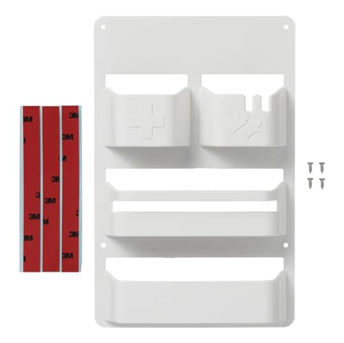 ProPlus 230094 Ablage Organizer für Serviceklappe Wohnwagen Wohnmobile Wohnwagen Größe: 28 x 18 x 4,8cm mit M3 Klebeband von ProPlus