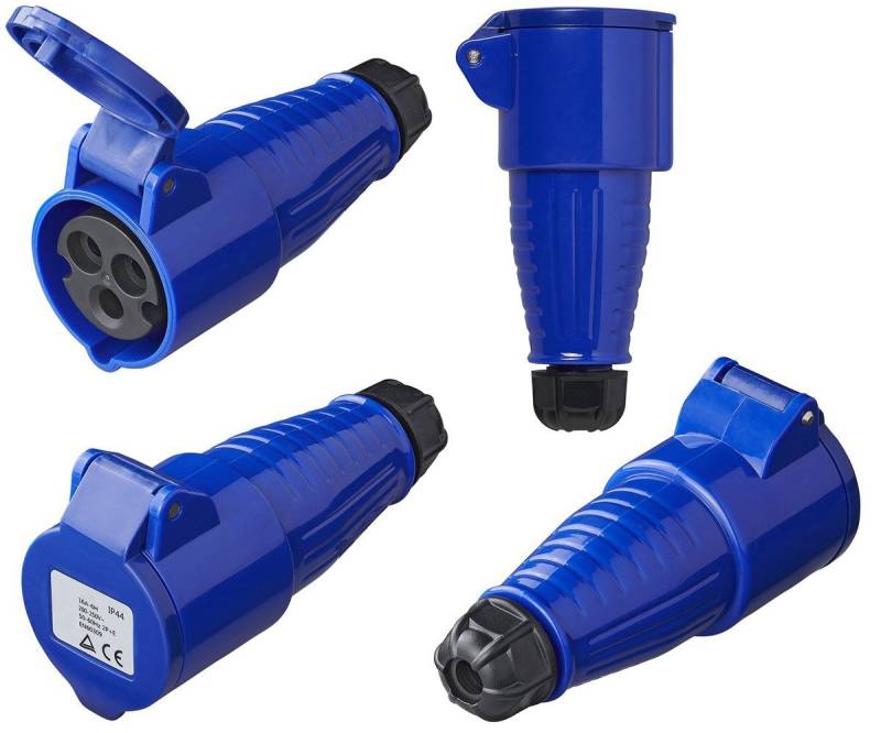 ProPlus CEE-Kupplung Robuste CEE-Kupplung 16A - Spritzwassergeschützte Buchse für Camping, (1-St) von ProPlus