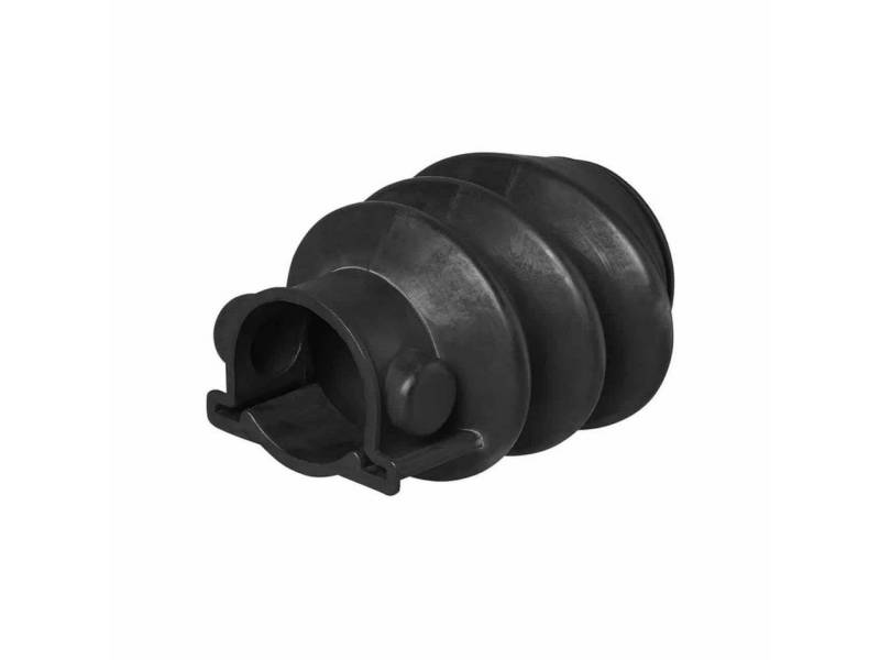 ProPlus Faltenbalg Faltenbalg für Auflaufeinrichtung Schwarz, Ø von 50 - 60 mm Gummimanchette Staubschutz von ProPlus