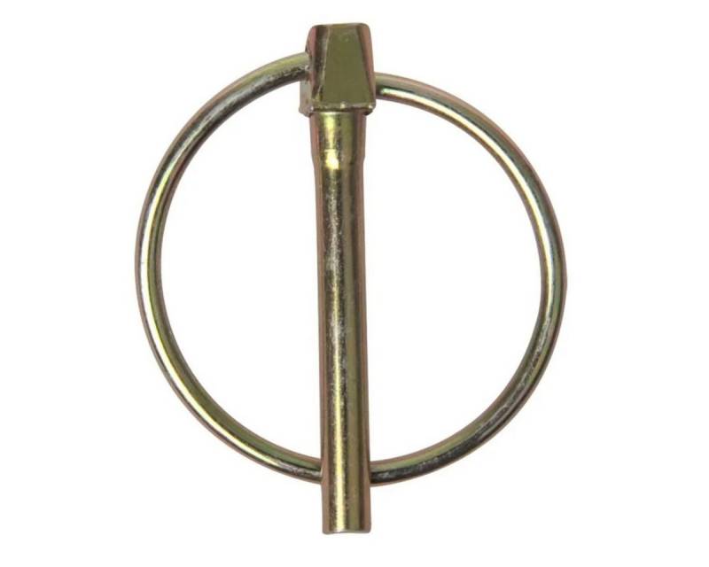 ProPlus Klappsplint Splinte 4,5 / 6 / 8 / 10 mm Klappsplint aus Metall mit Ring in Silber, 55 mm, (1-tlg), zuverlässige Befestigung von ProPlus