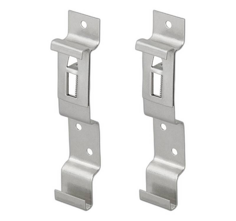 ProPlus Zubehör-Set ProPlus Nummernschildklemme Kennzeichenklemme Kennzeichenhalter 2, (2-tlg) von ProPlus