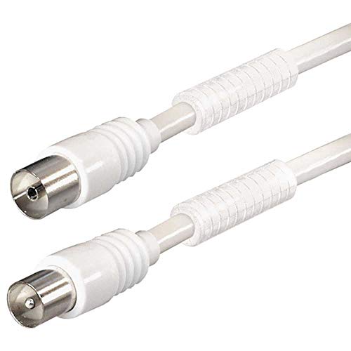 PROTEC.CLASS Ant. - Kabel weiß Filter IEC >90dB 5m PAAK W5 von ProTec