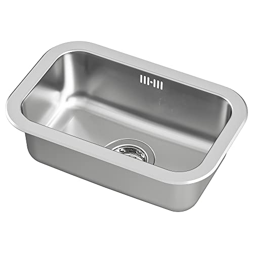 BOHOLMEN Einbauspüle 1 Becken 47x30 cm Edelstahl von ProTuning