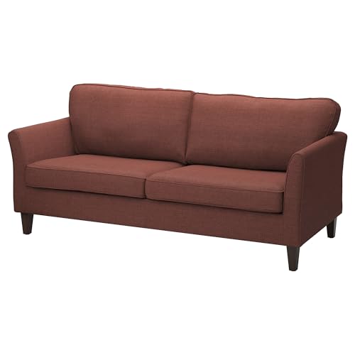EKHOLMA 3-Sitzer Sofa Kilanda braun-rot von ProTuning