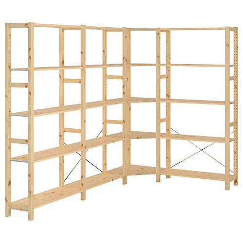 Ivar 4 Abschnitte/Ecke, 229/144x30x179 cm, Kiefer von ProTuning