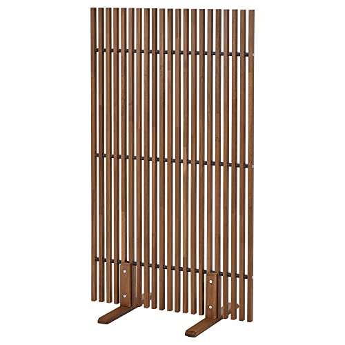 NÄMMARÖ Sichtschutz 140x80x50cm Hellbraun gebeizt Indoor/Outdoor von ProTuning