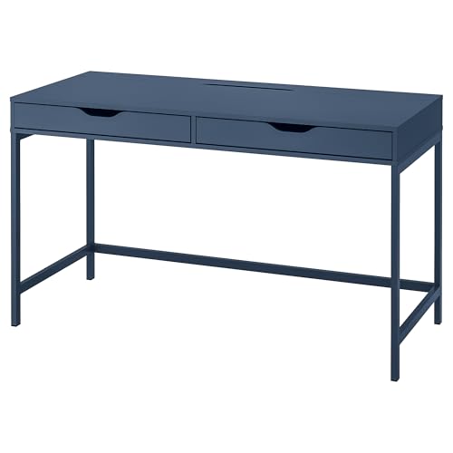 ProTuning ALEX Schreibtisch, schwarz-blau, 132x58cm von ProTuning