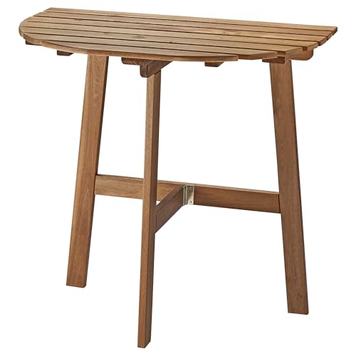 ProTuning ASKHOLMEN Tisch für Wand, Outdoor, 70x44 cm, klappbar, dunkelbraun von ProTuning