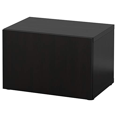 ProTuning BESTÅ Regal mit Tür, 60x42x38 cm, schwarz-braun/Lappviken schwarz-braun von ProTuning