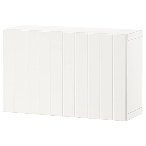 ProTuning BESTÅ Regal mit Tür, Weiß/Sutterviken weiß, 60x22x38cm von ProTuning