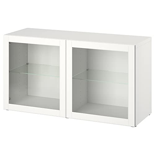 ProTuning BESTÅ Regal mit Türen, Weiß/Ostvik weiß, 120x42x64cm ProTuning BESTÅ Regal mit Türen, Weiß/Ostvik weiß, 120x42x64cm von ProTuning