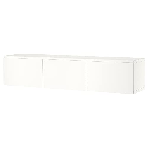 ProTuning BESTÅ TV-Bank mit Türen, Weiß/Västerviken weiß, 180x42x38cm von ProTuning