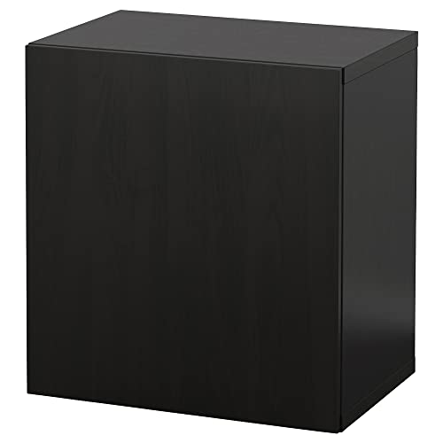ProTuning BESTÅ Wandschrank-Kombination, Schwarz-Braun/Lappviken, 60x42x64cm von ProTuning