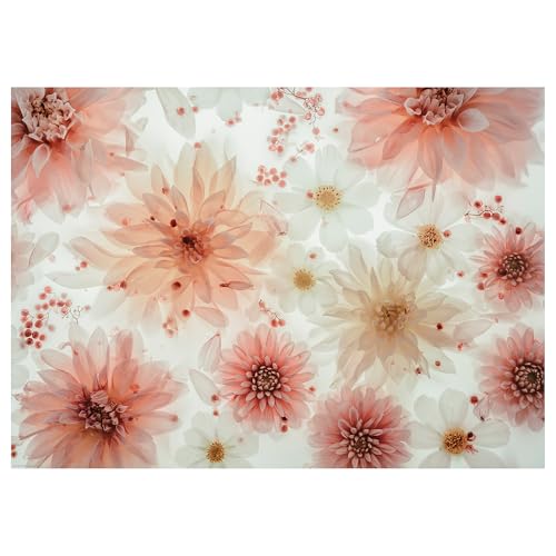 ProTuning BILD Poster 70x50cm Blumen transparent von ProTuning