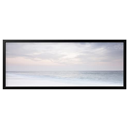 ProTuning BJÖRKSTA Bild mit Rahmen, 140x56cm, Ocean Lull/Schwarz von ProTuning