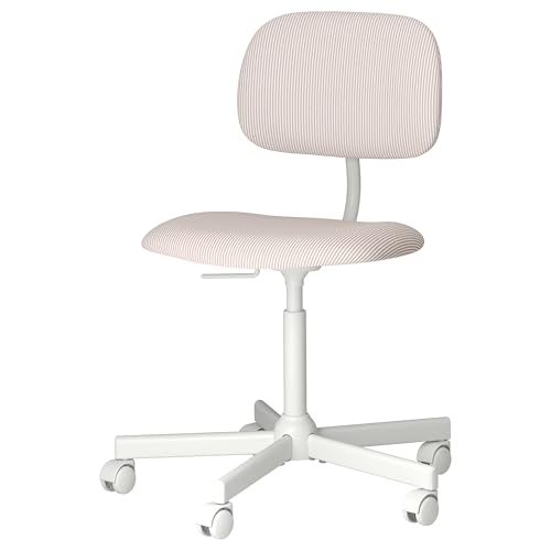 ProTuning BLECKBERGET Drehstuhl, Klovsta weiß/orange-braun von ProTuning