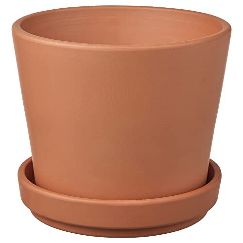 ProTuning BRUNBÄR Pflanzkübel mit Untersetzer 12 cm Outdoor Terrakotta von ProTuning