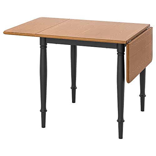 ProTuning DANDERYD Klapptisch, 74/134x80 cm, Kiefernfurnier/Schwarz von ProTuning