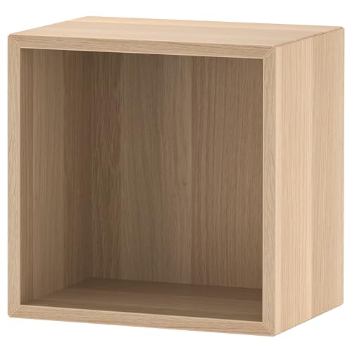 ProTuning EKET Wandregal weiß gebeizt Eichenoptik 35x25x35cm von ProTuning