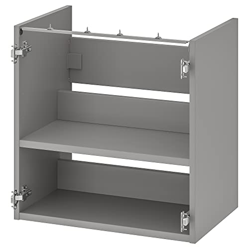 ProTuning ENHET Base cb f Waschbecken mit Ablage, grau, 60 x 40 x 60 cm von ProTuning