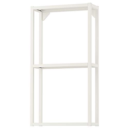 ProTuning ENHET Wandregal mit Regalen, 40 x 15 x 75 cm, Weiß von ProTuning