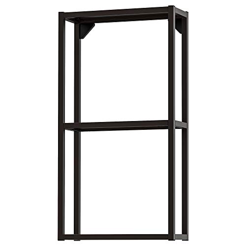 ProTuning ENHET Wandregal mit Regalen, 40 x 15 x 75 cm, anthrazit von ProTuning