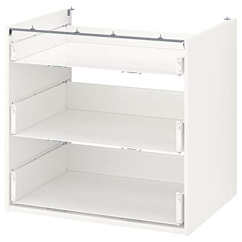 ProTuning ENHET base cb w 3 schubladen, 80x60x75 cm, weiß von ProTuning