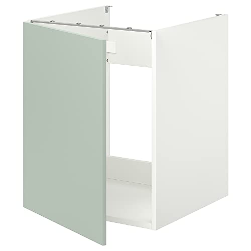 ProTuning ENHET bc f Waschbecken/Tür, 60 x 62 x 75 cm, weiß/hellgrau-grün von ProTuning