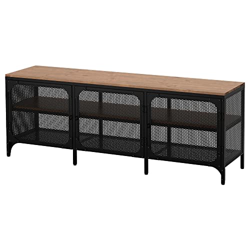 ProTuning FJÄLLBO TV-Bank, Schwarz, 150 x 36 x 54 cm von ProTuning