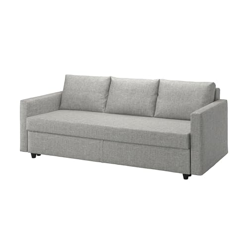 ProTuning FRIHETEN 3-Sitzer Schlafsofa Faringe hellgrau von ProTuning