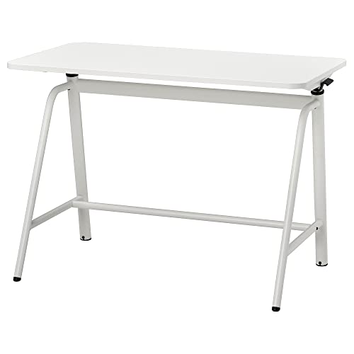 ProTuning GLADHÖJDEN Schreibtisch-Sitz/-ständer 100x60 cm weiß von ProTuning