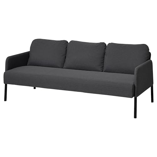 ProTuning GLOSTAD 3-Sitzer Sofa Knisa dunkelgrau von ProTuning