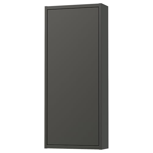 ProTuning HAVBÄCK Hängeschrank mit Tür, 40x15x95cm, Dunkelgrau von ProTuning