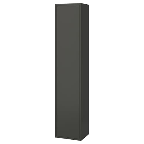 ProTuning HAVBÄCK Hochschrank mit Tür, 40x35x195 cm, Dunkelgrau von ProTuning