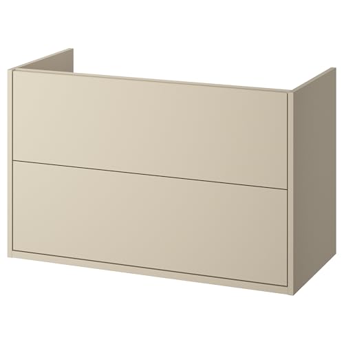 ProTuning HAVBÄCK Waschtisch mit Schubladen, beige, 100x48x63cm von ProTuning