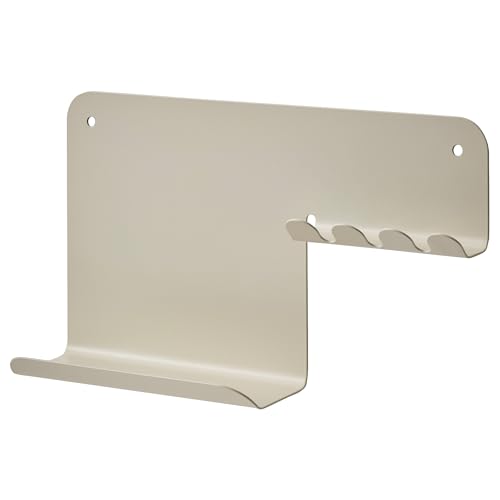 ProTuning HAVREKROSS Wandorganizer mit Haken, 23 x 13 cm, hellgrau-beige von ProTuning