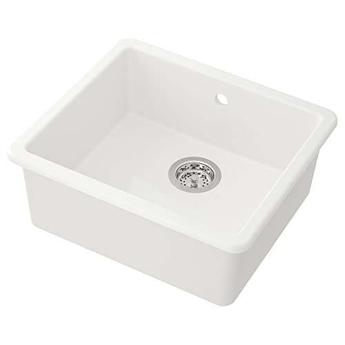 ProTuning HAVSEN Einbauspüle 1 Becken 53x47 cm weiß von ProTuning