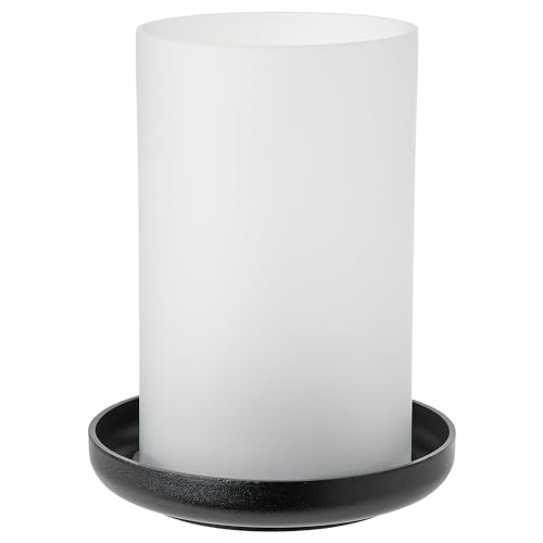 ProTuning HEDERVÄRD Laterne 22 cm Milchglas/Schwarz von ProTuning