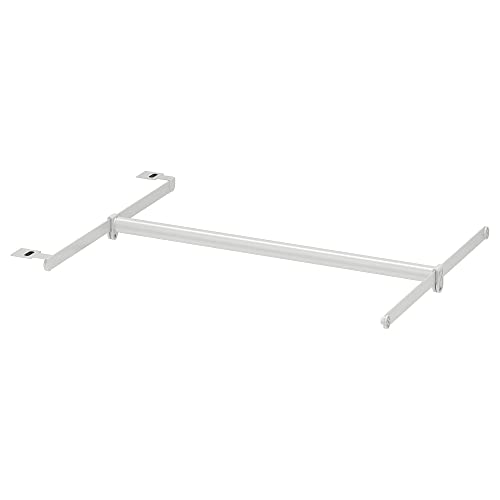 ProTuning HJÄLPA Clth Schiene+2 Susp Rail+1Pck Fitting, 60-100x55cm, verstellbar/weiß von ProTuning