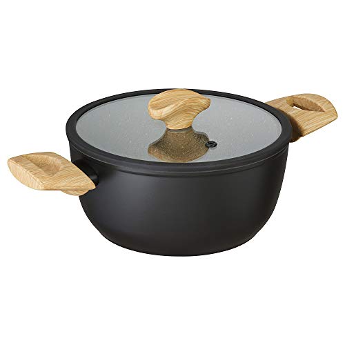 ProTuning HUSKNUT Topf mit Deckel, 2,7 l, schwarz von ProTuning
